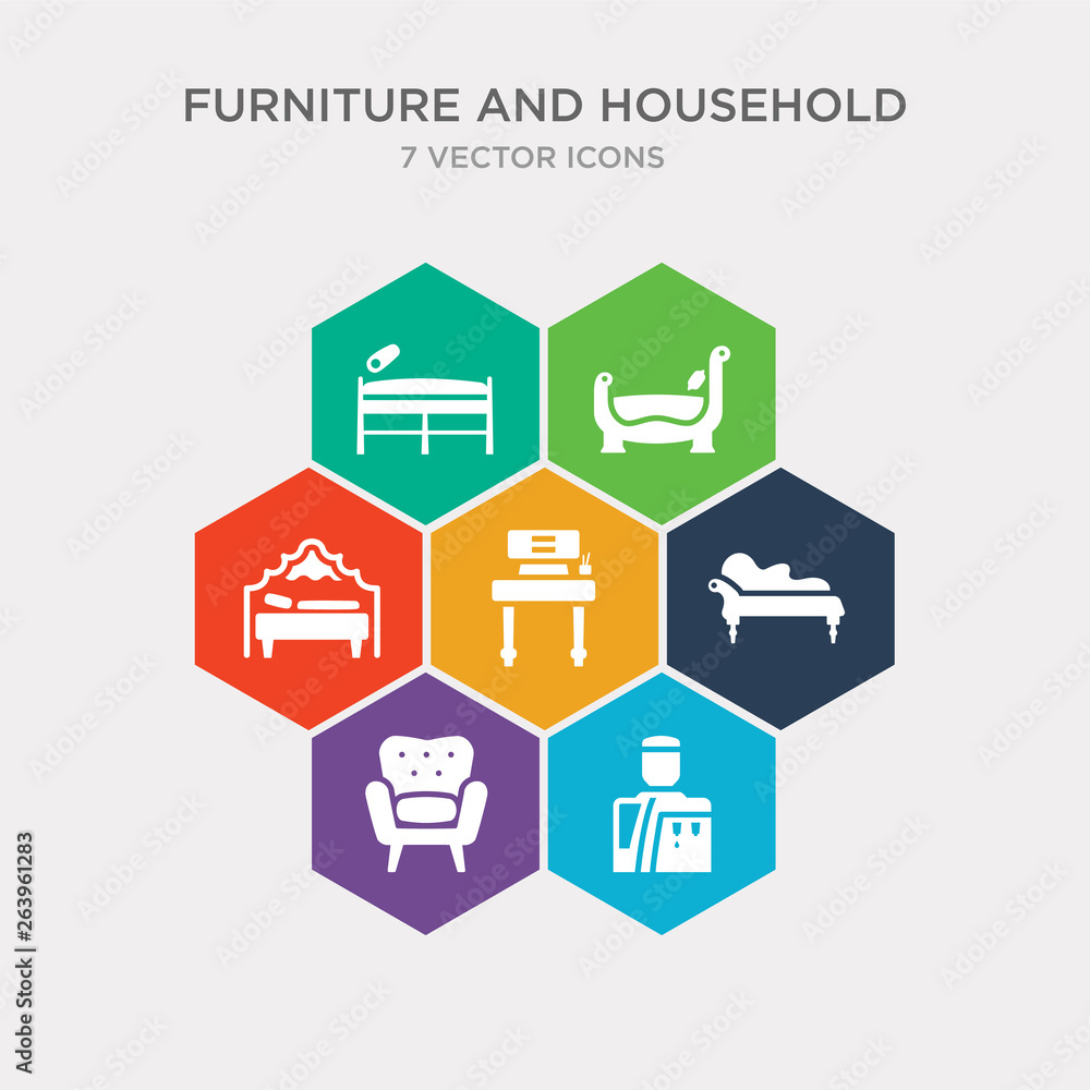simple set of water dispenser, fauteuil, fainting couch, davenport icons, contains such as icons canopy bed, sleigh bed, daybed and more. 64x64 pixel perfect. infographics vector simple set of water dispenser, fauteuil, fainting couch, davenport icons, contains such as icons canopy bed, sleigh bed, daybed and more. 64x64 pixel perfect. infographics vector