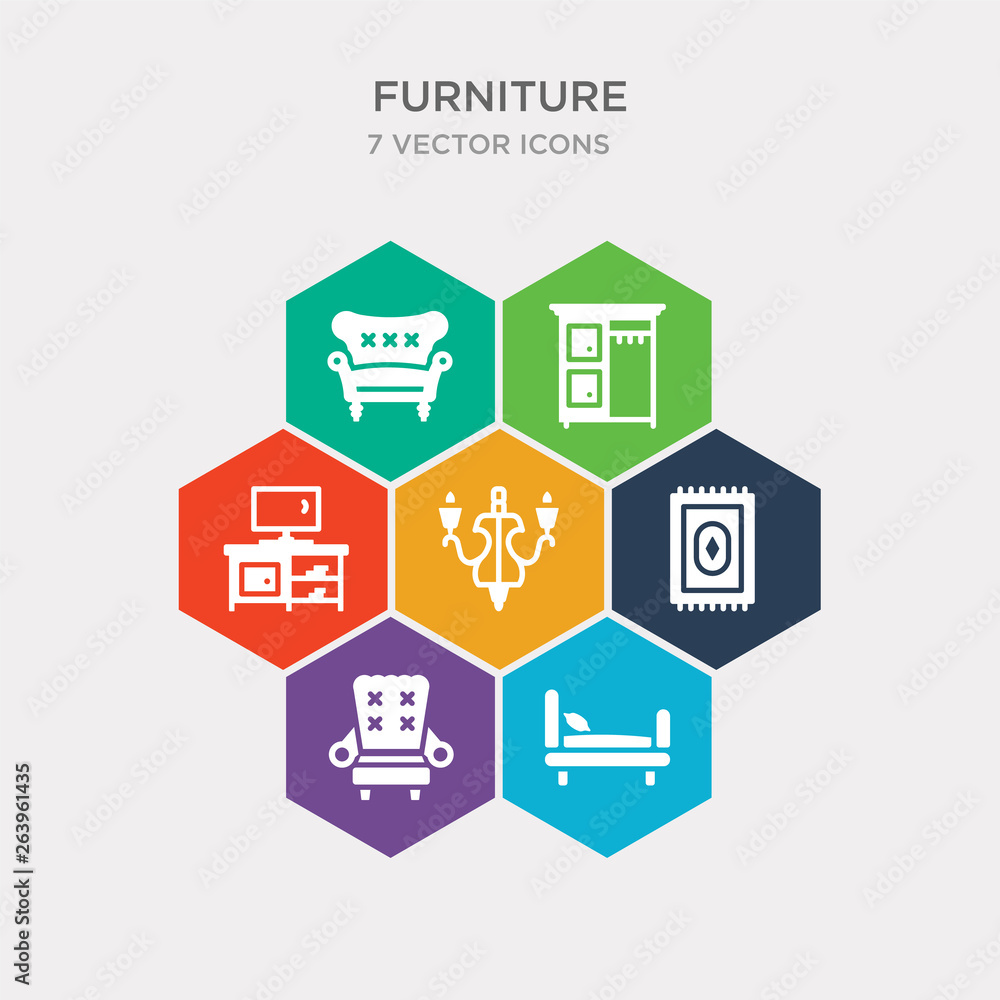 simple set of bed, armchair, carpet, chandelier icons, contains such as icons tv table, closet, sofa and more. 64x64 pixel perfect. infographics vector simple set of bed, armchair, carpet, chandelier icons, contains such as icons tv table, closet, sofa and more. 64x64 pixel perfect. infographics vector