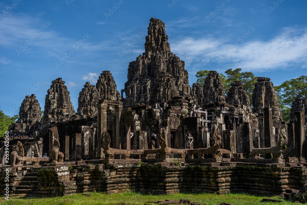 Bayon temple, Angkor Wat, Siam Reap, Cambodia
