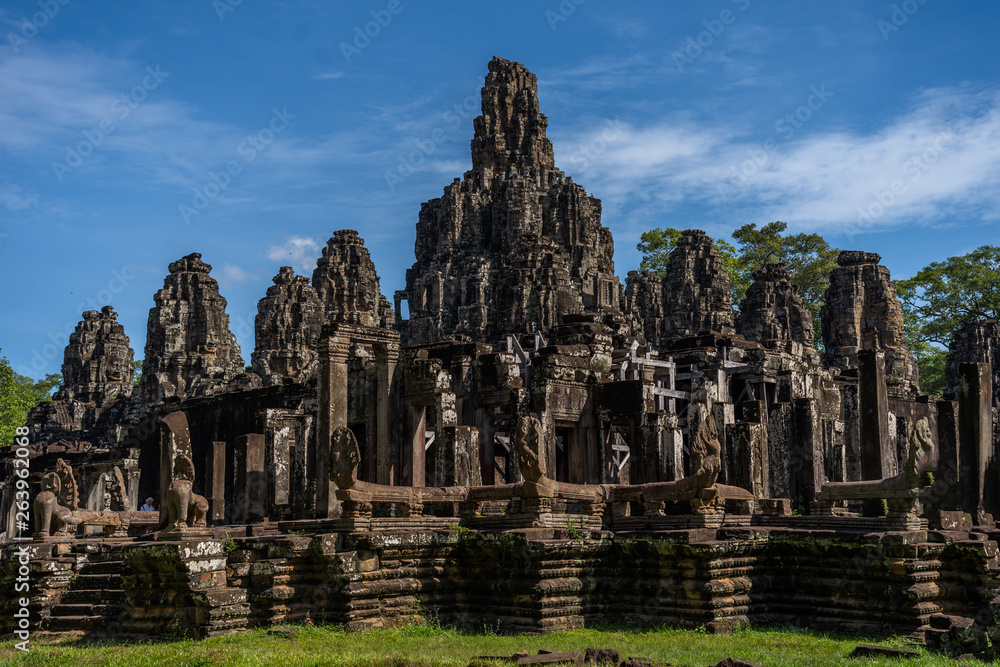 Bayon temple, Angkor Wat, Siam Reap, Cambodia Bayon temple, Angkor Wat, Siam Reap, Cambodia