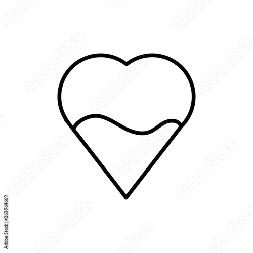 Love heart energy vector icon © Pony 3000
