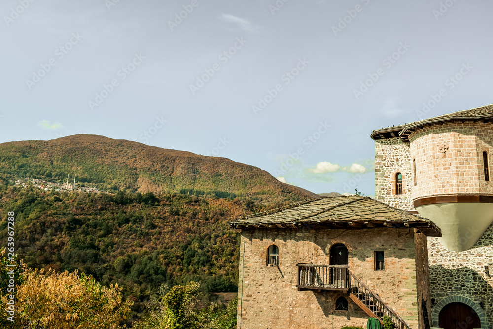 Saint Jovan Bigorski Monastery. Macedonian Orthodox monastery, Macedonia Saint Jovan Bigorski Monastery. Macedonian Orthodox monastery, Macedonia