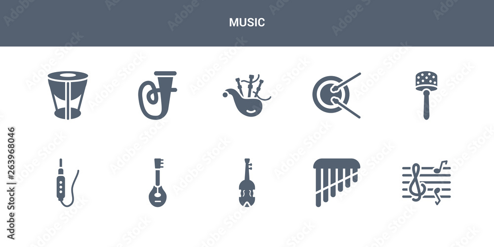 10 music vector icons such as clef, panpipe, cello, mandolin, jack contains cabasa, drumstick, bagpipes, tuba, timpani. music icons 10 music vector icons such as clef, panpipe, cello, mandolin, jack contains cabasa, drumstick, bagpipes, tuba, timpani. music icons