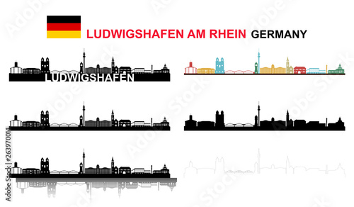 Ludwigshafen am Rhein, großes Set