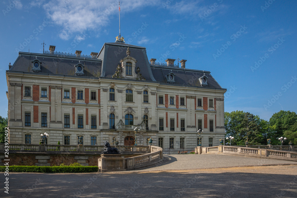 Fototapeta premium Castle in Pszczyna, Silesia, Poland