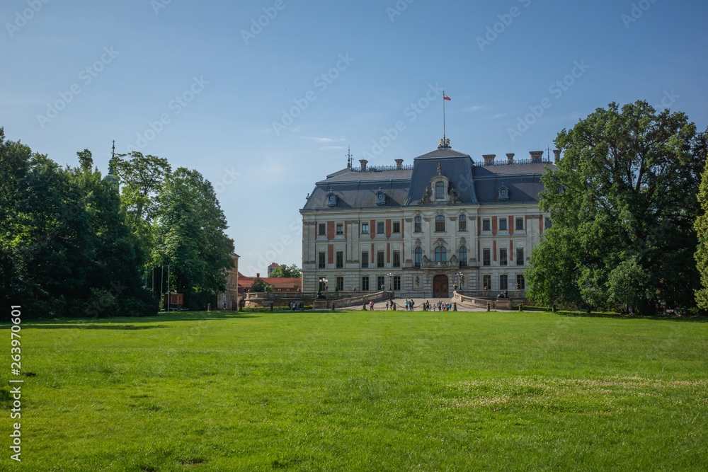 Castle in Pszczyna, Silesia, Poland