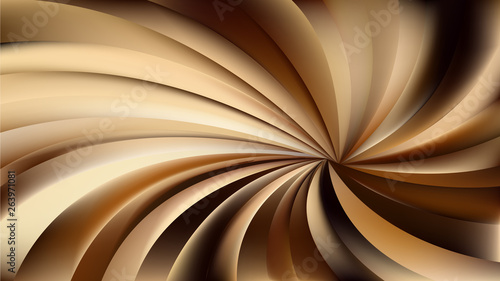 Abstract Dark Brown Spiral Background