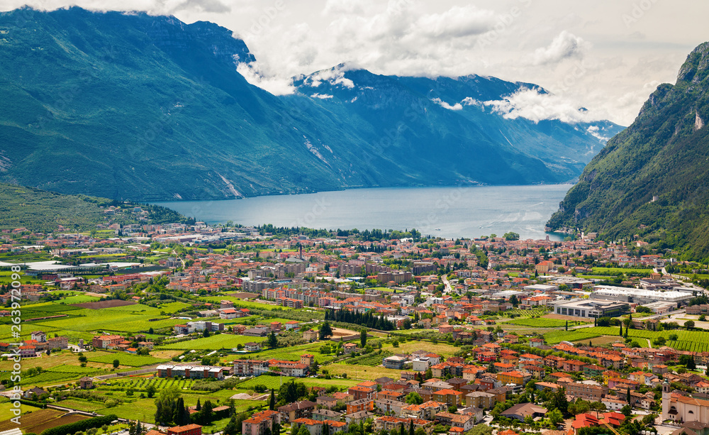 the valley of Riva del Garda