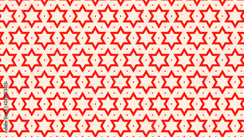 Red Star Pattern