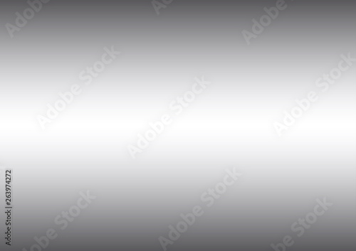 Abstract silver background and foil texture, shiny and metal steel gradient template, vector illustration