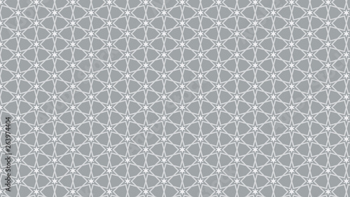 White Seamless Star Pattern Background