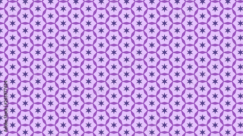 Purple Star Background Pattern