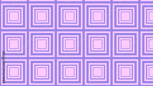 Purple Concentric Squares Background Pattern Vector