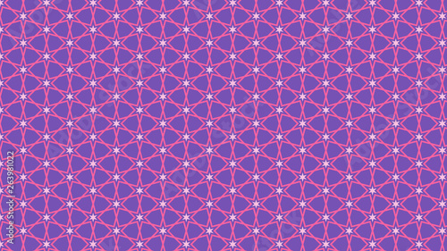 Purple Star Pattern