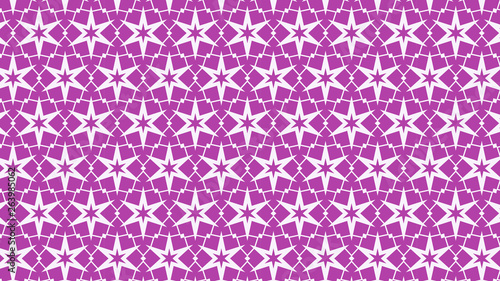 Purple Star Pattern Background