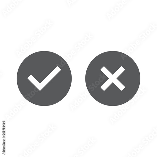 Free Download Check box line icons set isolated on white background - GFXLoad