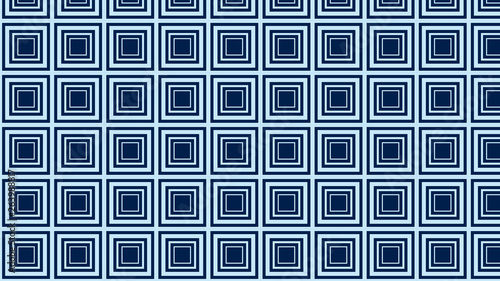 Dark Blue Concentric Squares Background Pattern Vector Graphic