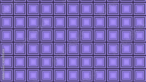 Purple Seamless Concentric Squares Pattern Background