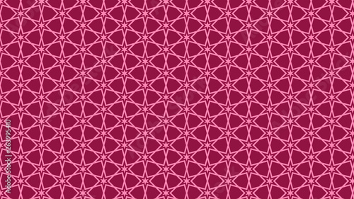 Pink Stars Pattern