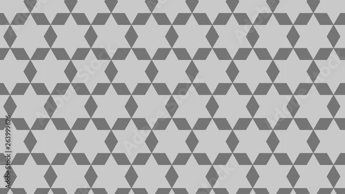 Grey Star Pattern Background Illustration