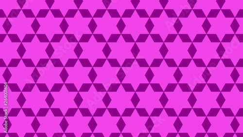 Purple Star Pattern