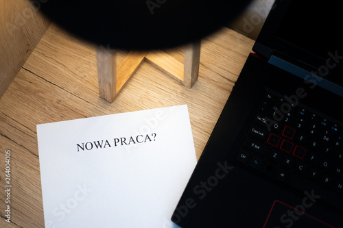 Nowa praca photo