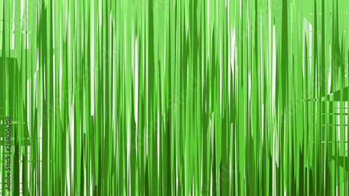 Abstract Green Vertical Lines and Stripes Background
