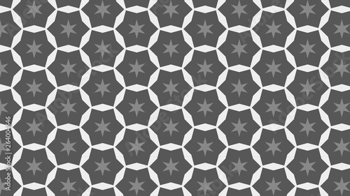 Grey Star Pattern