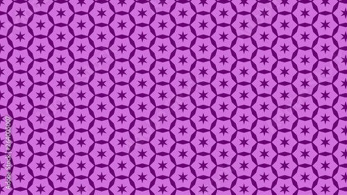 Lilac Stars Pattern