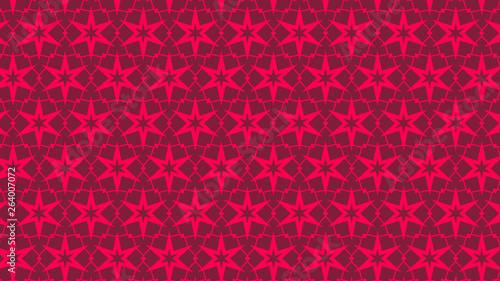 Pink Star Pattern