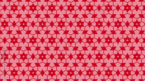Red Star Pattern