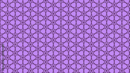 Lilac Seamless Star Pattern Image