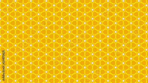 Yellow Seamless Star Pattern