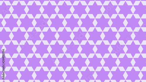 Violet Seamless Stars Background Pattern Image
