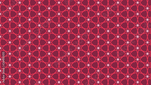 Pink Stars Background Pattern Graphic
