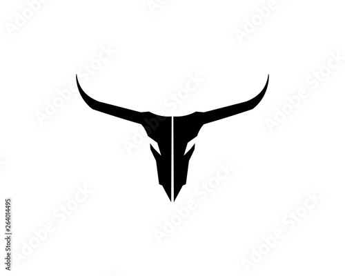 Bull horn logo and symbols template icons app