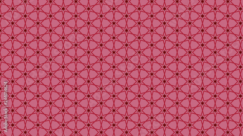 Red Seamless Stars Pattern