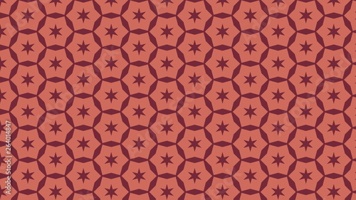Red Stars Background Pattern