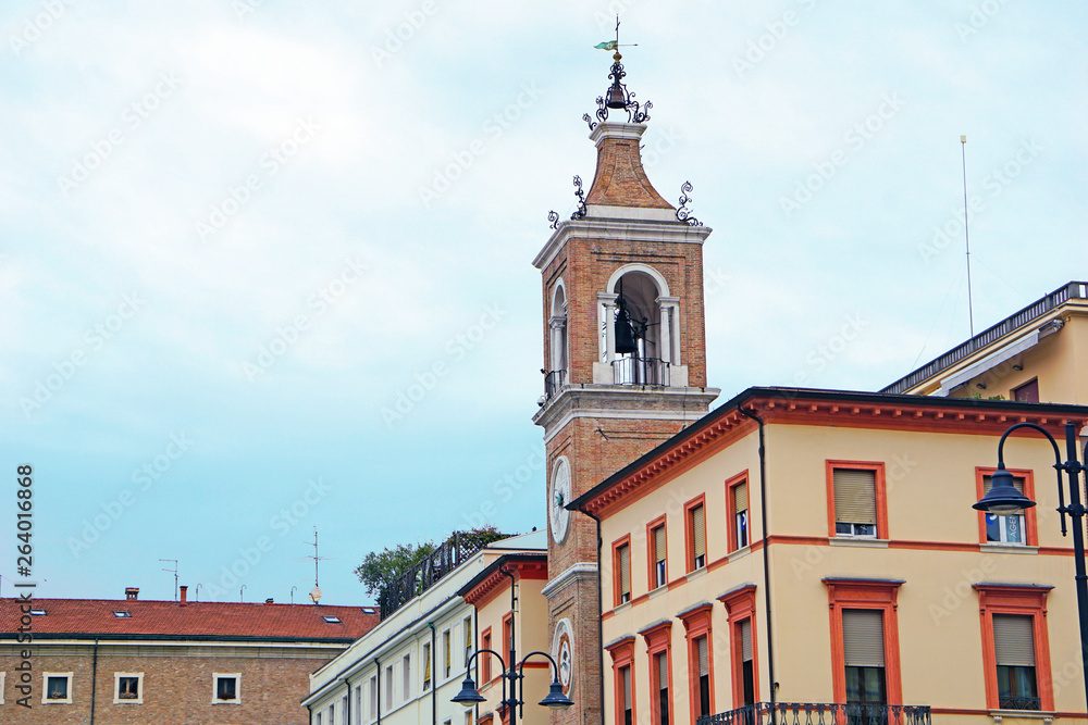 Obraz premium Chiesa di Sant'Antonio di Padova in the historic center of Italian Rimini