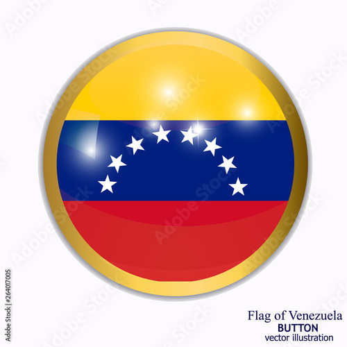 Banner with flag of Venezuela. Colorful illustration with flag for web design. Button with transparent background. Vector illustration. Free Download Banner with flag of Venezuela. Colorful illustration with flag for web design. Button with transparent background. Vector illustration. - GFXLoad