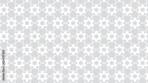 White Star Pattern Background