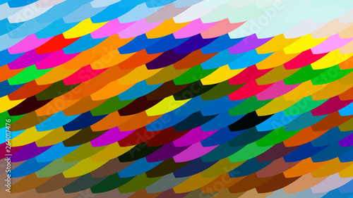Colorful Geometric Shapes Background Design