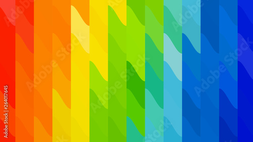 Abstract Colorful Geometric Shapes Background Design