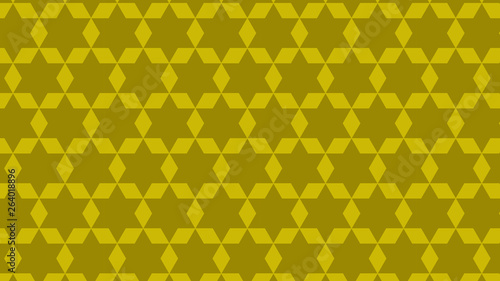 Gold Star Pattern Graphic