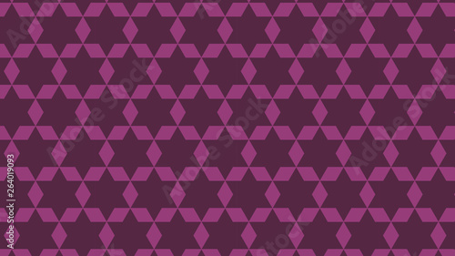 Purple Seamless Star Pattern