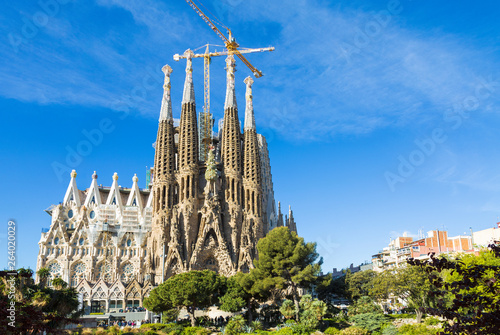 Church of the Holy Family ("Sagrada Familia"). Barcelona, Catalonia, Spain