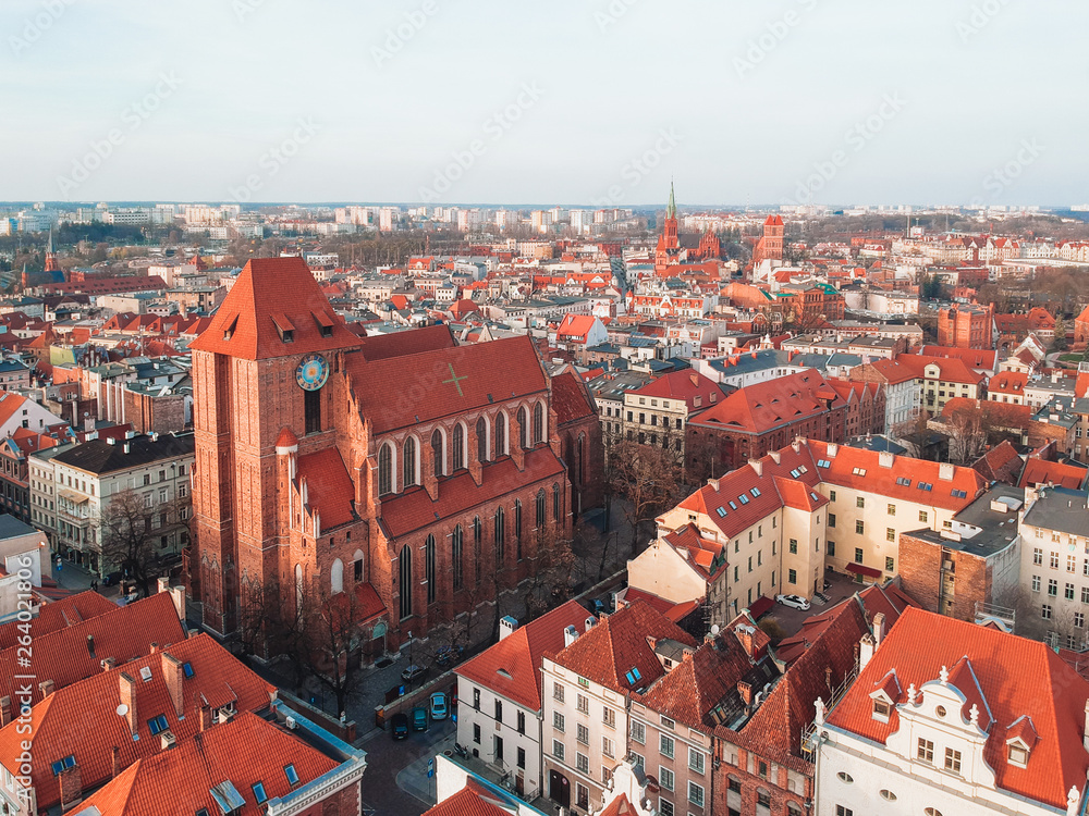 Sunset in Torun