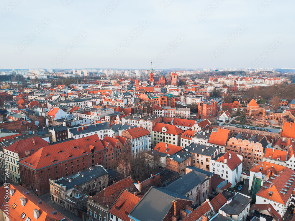 Sunset in Torun