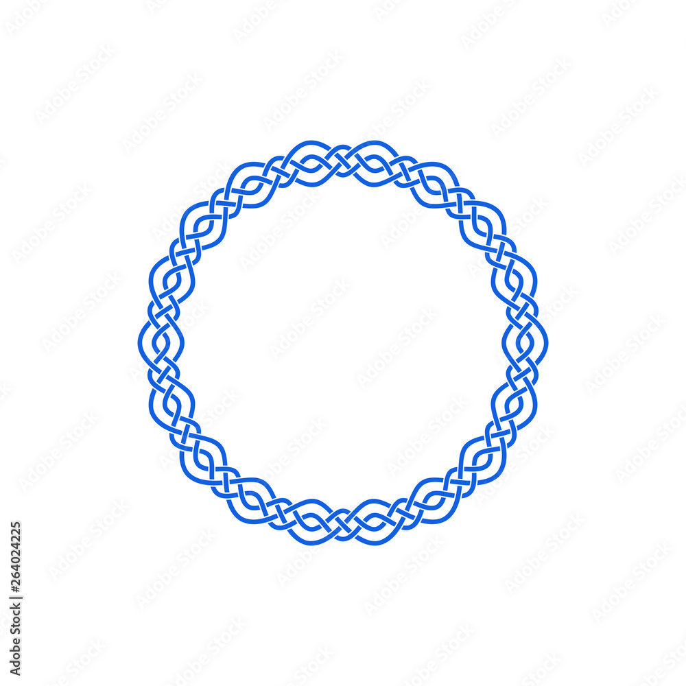 Unique Knot Infinity Border Logo Design Template for business health company decoration with modern high end look Unique Knot Infinity Border Logo Design Template for business health company decoration with modern high end look
