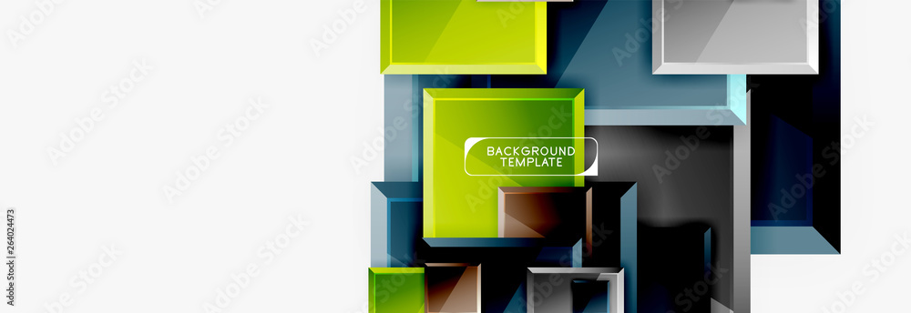 Minimal square banner abstract background Minimal square banner abstract background